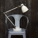 Large Cream Desk Lamp