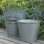 Small Galvanised Bucket