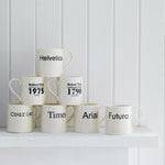 Typography Mug