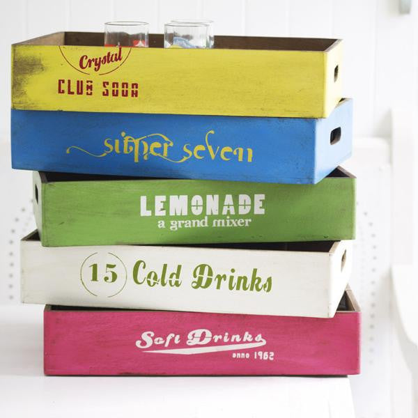 Wooden Soda Boxes