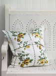 Vintage Yellow Roses Cushion Cover