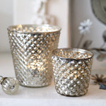 Diamond Mercury Tealight Holders