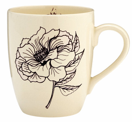 Modern Botanicals Flower Mugs