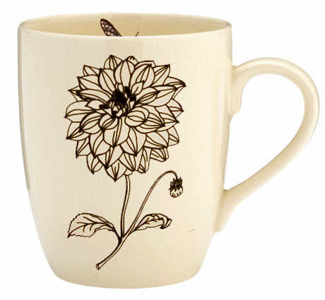 Modern Botanicals Flower Mugs