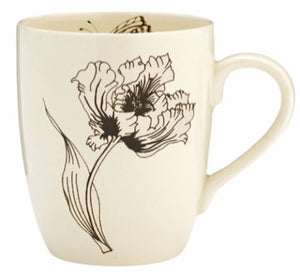 Modern Botanicals Flower Mugs