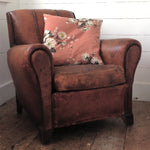 Antique Leather Armchair