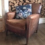 Antique Leather Armchair