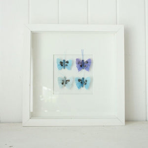 Blue Butterfly Boxframe Small