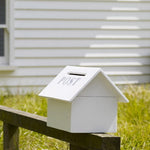 Wooden Post Box